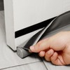 DIY Door Weatherstrip Wind Blocker & Soundproofing Gap Sealer Draft-Proof Deep Brown 10ea