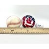 3" Old Glory Patriotic Flag Fabric Ball Bowl Filler Orbs