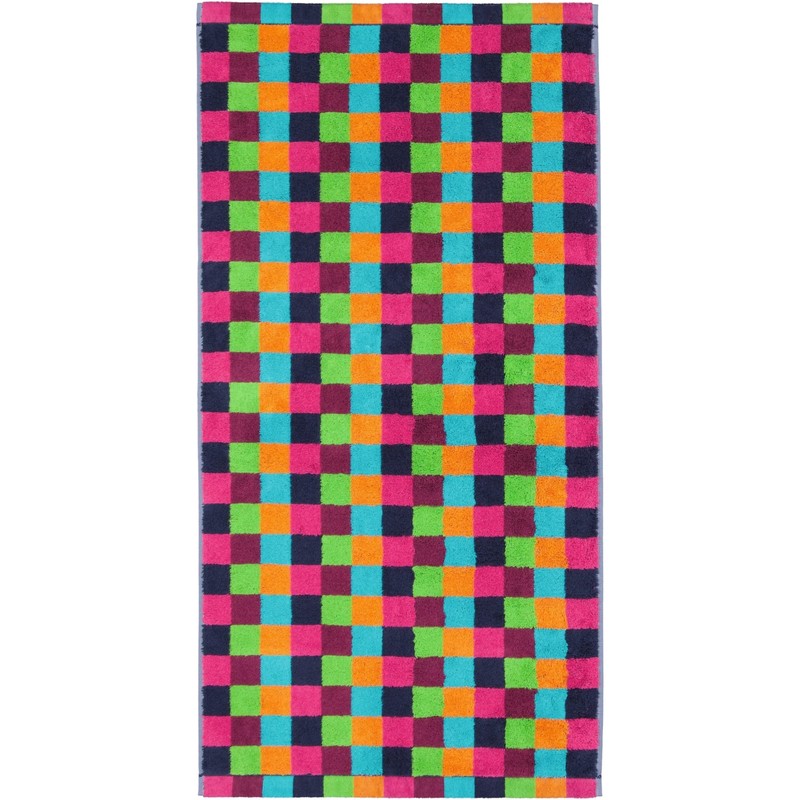 Cawö Home Hand Towels Life Style Checked 7047 Multicoloured -