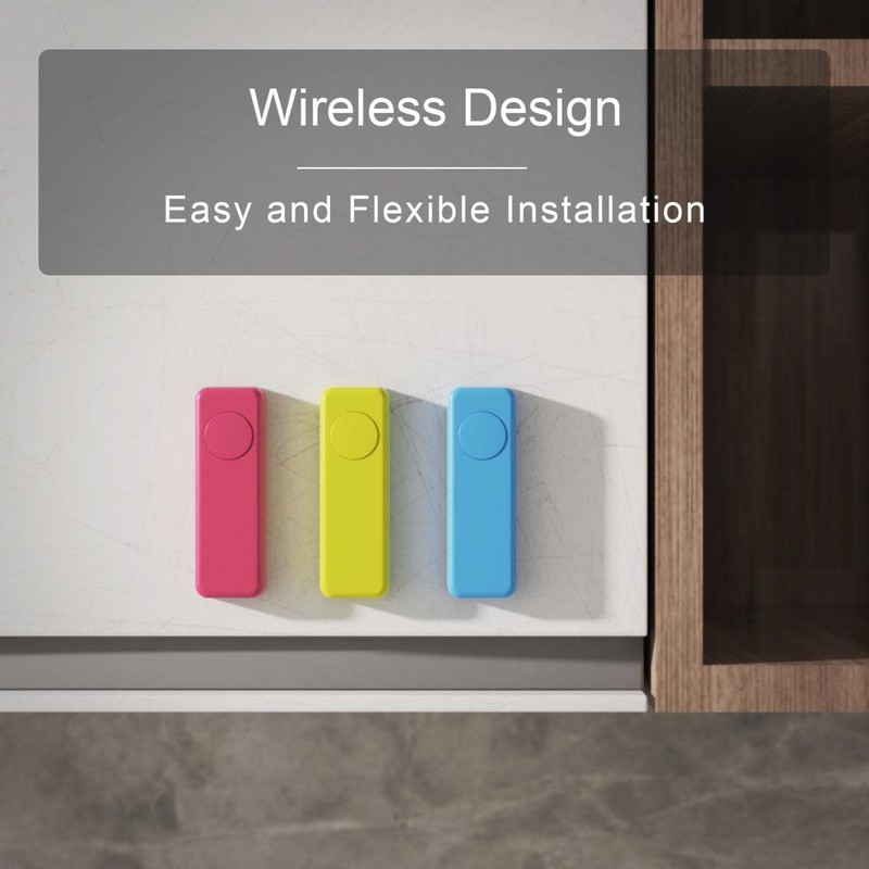 THIRDREALITY ZigBee Smart Button 3 Pack, Red Blue Yellow, 3-Way