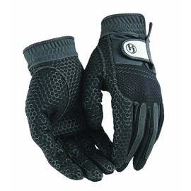 Unique Sports HJ Mens Weather Ready Rain Golf Gloves Pair Medium Black