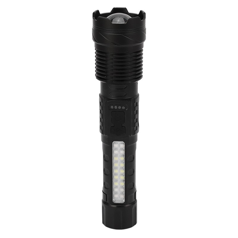 LED Bright Flashlight COB Work Light USB Rechargeable IPX4 Outdoor