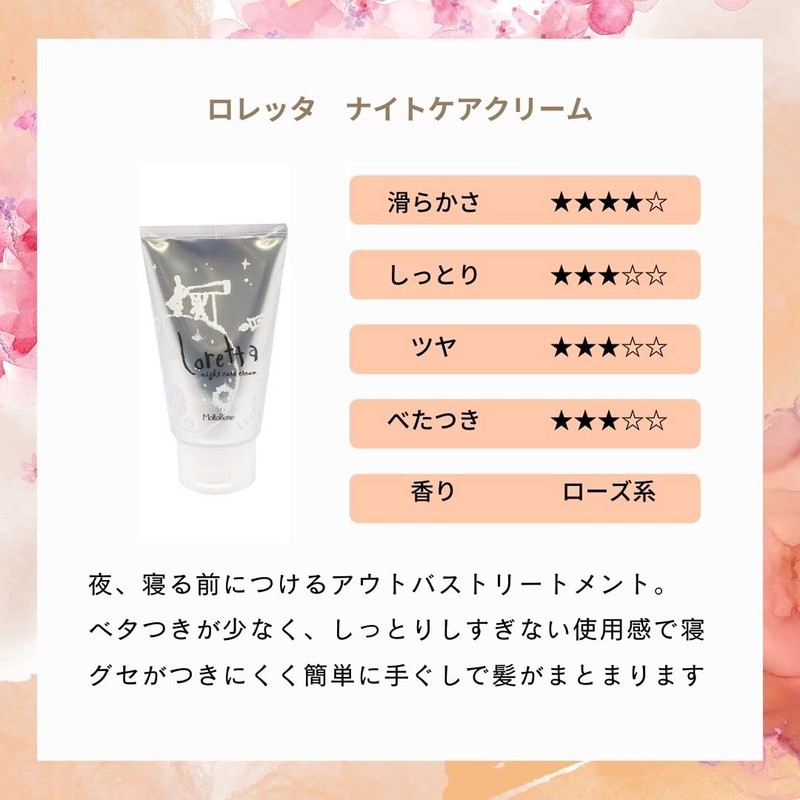 morutobe-ne Loretta, this night care cream G