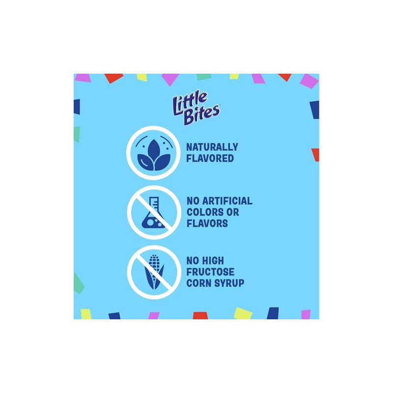 Little Bites Vanilla Muffins, 5 individual packs, (1.5 oz each),