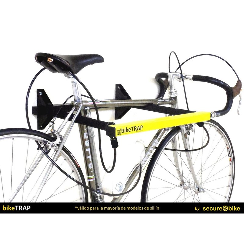 Bicycle Anti-Theft Protection Double Loop Steel Cable 2.5 m x