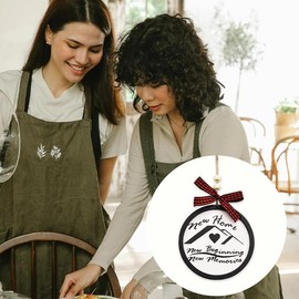 New Home Ornament Gifts for Women Men Friends Family Housewarming Gifts for New House Couple Coworker House Warming Gifts New Home New Beginning New Memories Ornament Gift Ideas