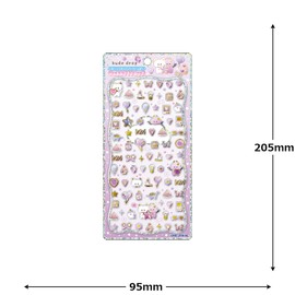 Kamio Japan Sticker Jewel Petit Drop Sticker Grape Drop 229058