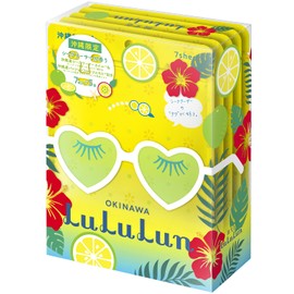 Face Mask Pack, Lululun Okinawa Lulun (Shikuwasa Scent), 7 Sheets x 5 Bags