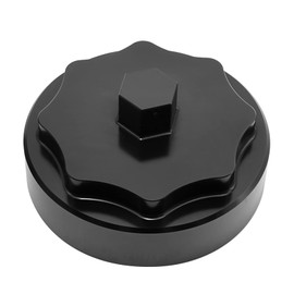 Hoypeyfiy Black Diesel Engine Fuel Filter Housing Cover Cap Replacement for Ram 2500 3500 4500 5500 6.7L 2010-2019 68065612AA