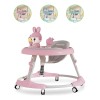 Caminador Bebé:plegable Compacto, Música, Ajustable, Seguro