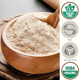 Be Still Farms Organic Rye Flour For Bread Bulk (5.8 lb) - Bread Flour for Baking - Great for Bread Machine, Pumpernickel - 100% Whole Rye Grain | USA Grown | USDA Certified | Vegan | Non-GMO