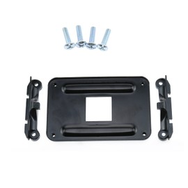 Lovelysp-Desktop Computer AM4 backplane CPU Radiator Bracket (AM4 Square Steel backplane Bracket,Black) 1set