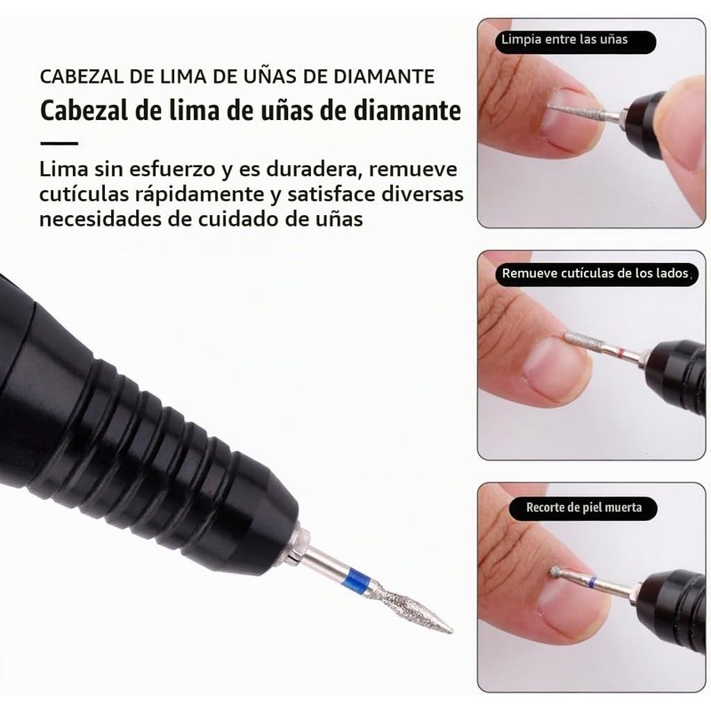 Cabezales para taladro de uñas 30 pcs – YUYTE Cimenn-GZP-121474