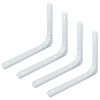 4 PCS Heavy Duty Shelf Bracket,L Shape Right Angle Bracket