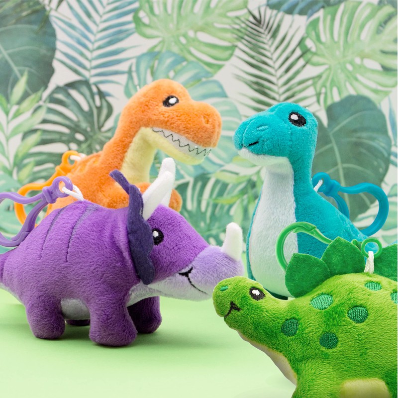 Scentco Dino Dudes Backpack Buddies - Scented Plush Toy Dinosaur