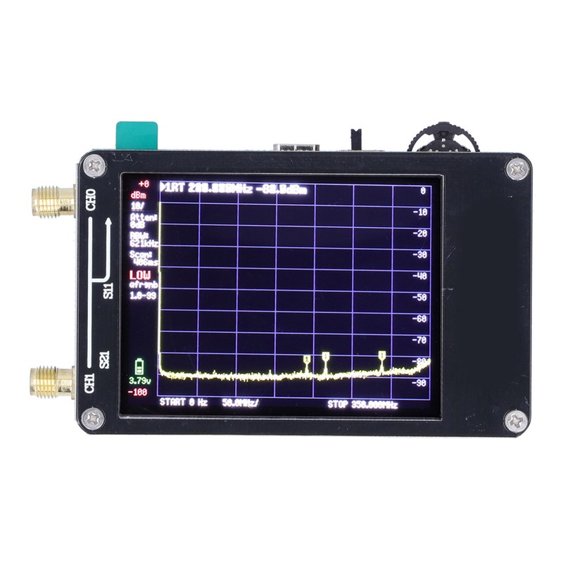 2.8in Spectrum Analyzer Portable Handheld Tiny Frequency Analyzers with Touch