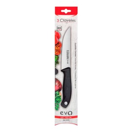 3 CLAVELES CUCHILLO COCINA Evo PL. 13,5 cm - 5,5" E 3C