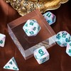 HDdais DND Dice Set, 7PCS Polyhedral Dice Set for Dungeons