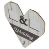 Wood Wedding Picture Frame Key Hook Wall Hanging Decoration Love