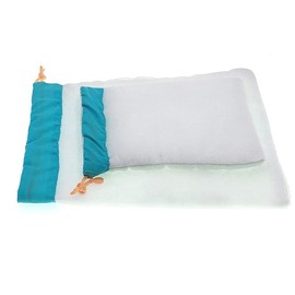 HORTIPOTS Pump Insert Filter Bag Large, Mesh Barrier Bag 12 inch x 10 inch for Submersible Water Pumps Under 1000GPH in Indoor Aquariums, Aquaponics and Hydroponic Systems