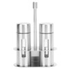 Stainless Steel Condiment Seasoning Container Pots Set with Spice Rack