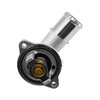 RABROPAR Engine Coolant Thermostat Housing 05184651AF Compatible with Jeep Wrangler