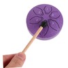 BIUDECO 1Set Portable Mini Tongue Drum Note Percussion Instrument Compact