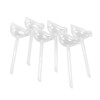 6Pcs Bird Shaped Plant Waterer Automatic Glass Bird Shape Design