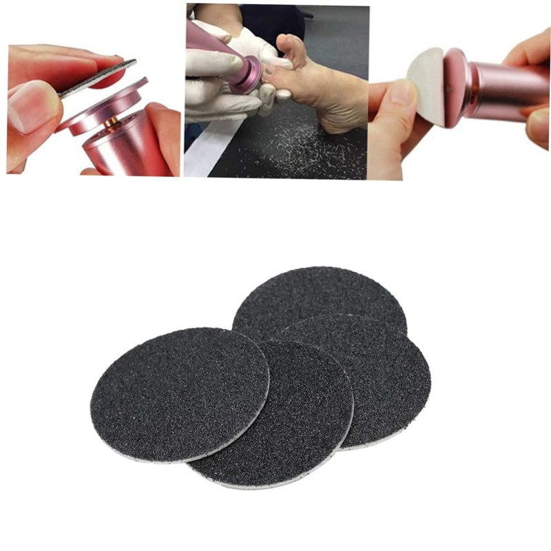Healeved 120 Pcs Sandpaper Disk for Foot File Foot Sander