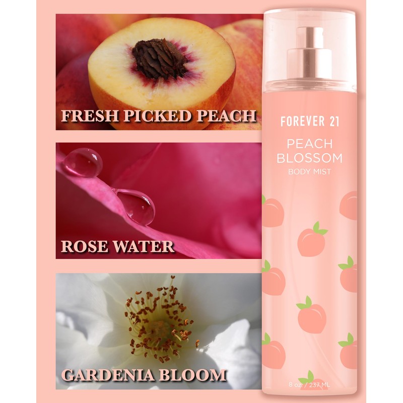 Forever 21 Peach Blossom Body Mist, 8 fl. oz