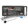 GreatNeck 74213 40 Piece 1/4 Inch and 3/8 Inch Drive