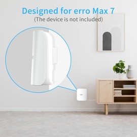 eero Max 7 Wall Mount, Wall Brackets ABS Router Holder Compatible with eero Max 7 Extender Space Saving (3 Pack)