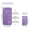 ANIZER Travel Foldable Jewelry Rolls Bag Hanging Jewelry Organizer with
