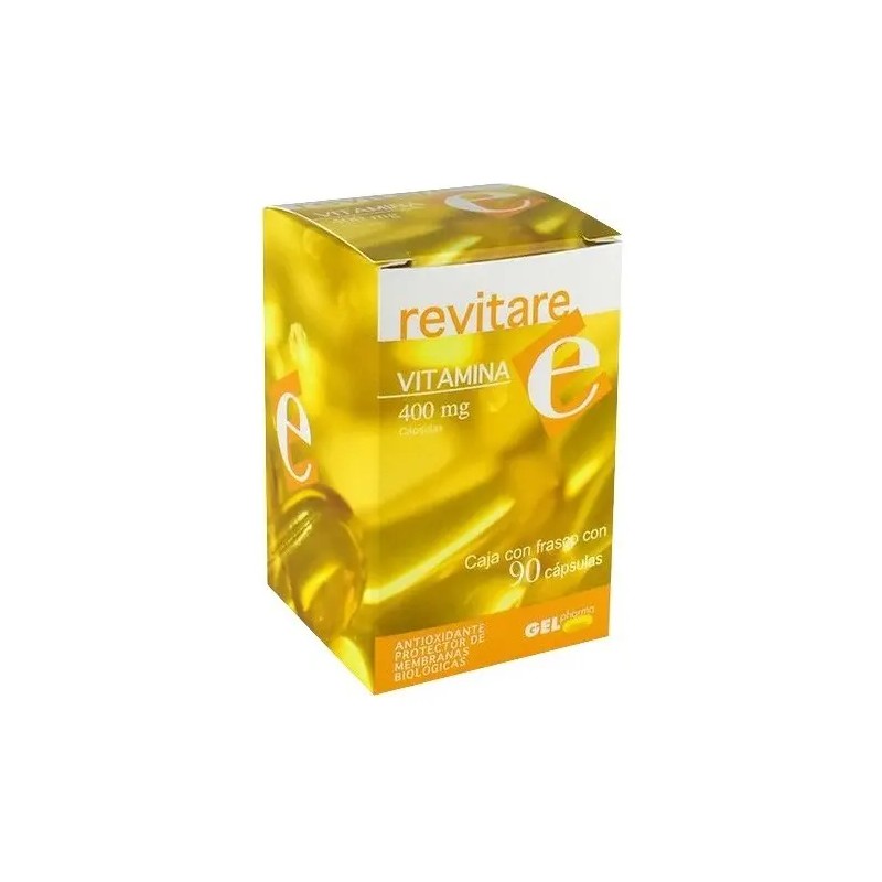 Revitare Vitamina 400mg Caps Tocofersolán Gelpharma