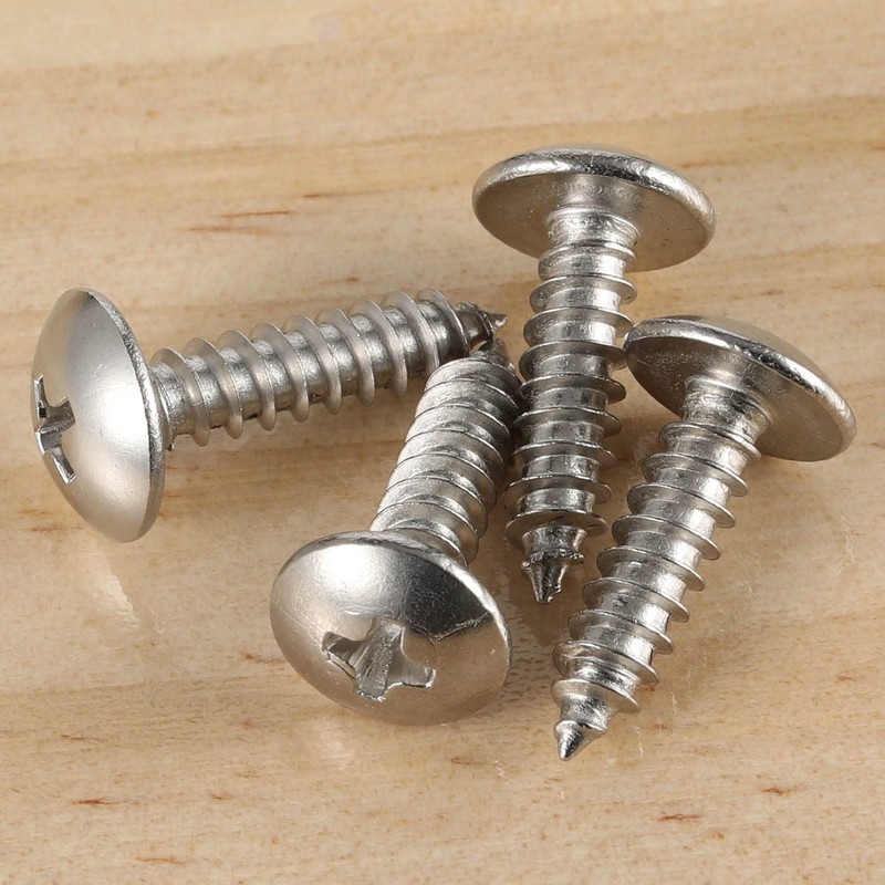 Mellewell #10 x 1-1/2" Truss Head Sheet Metal Screws Wood