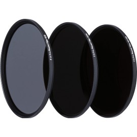 Rollei F:X Pro ND Filter Set (ND 8, ND 64, ND1000) Neutral Density Filter Set with 3 Grey Filters (77 mm)