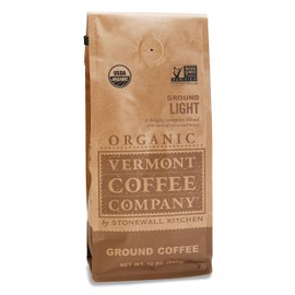 Vermont Coffee Company, Organic Medium Roast Ground Coffee, 12 oz., Made in the USA