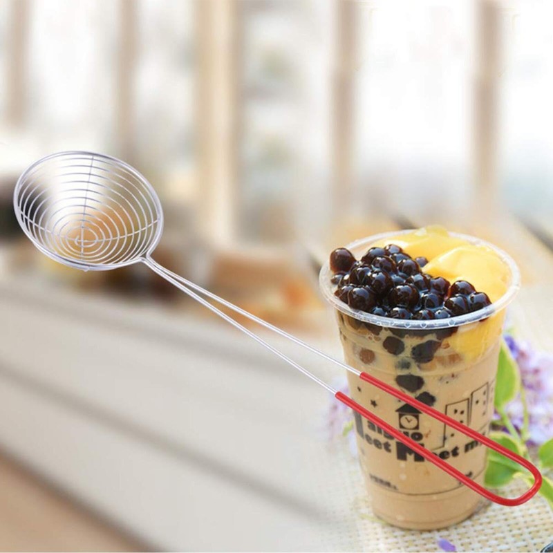 Draining Spoon, Stainless Steel Strainers Strainer Scoop Kitchen Tool Hot
