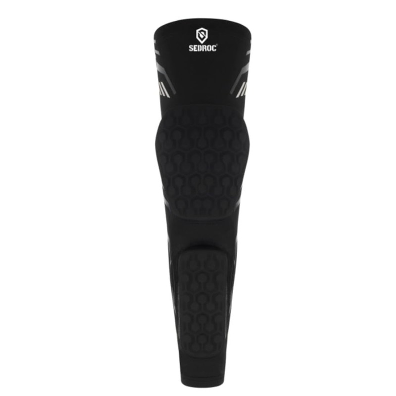 Sedroc Elbow Pads, Padded Arm Forearm Sleeves (Black Pair, X-Large)
