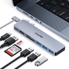 RayCue Macbook Air/Pro Hub, 7-Port USB C Converter Adapter, Docking