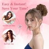 tesshair Messy Bun Hair Piece 100% Real Human Bun Hair