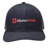 Alpine Swiss Trucker Hat Snapback Mesh Back Cap Adjustable Breathable
