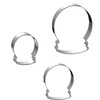 Christmas Winter Snow Globe Cookie Cutter Set - 3 Pieces