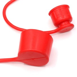 1/4" Skid Steer Bobcat Flat Face Hydraulic Coupler Dust Cap and Plug,CEKER Rubber Covers for ISO 16028 1/2 Hydraulic Male Female Coupling 2set
