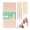 800 Pcs Orange Wood Sticks for Nails, Double Sided Multi-Use
