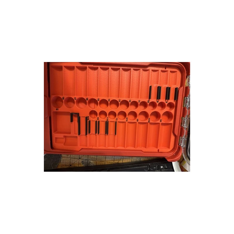 Milwaukee 3/8 inch 43 pc Impact Socket Packout Tray (Insert