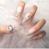 [Commemorating store openingSuper special discount]Warm Latte Gyaru Hope Nail Tip