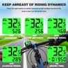 SPGOOD Wireless Bicycle Computer, 19 Functions, IP54 Waterproof, Black