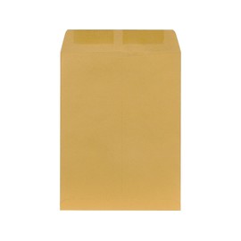 Staples 534750 Heavily Gummed Kraft Catalog Envelopes 10-Inch x 13-Inch Brown 100/BX