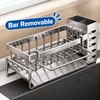 Kitchen Sink Organizer for Cleaning Supplies – Metal Drain Rack
